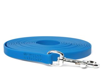 Mystique® Biothane tracking leash light blue