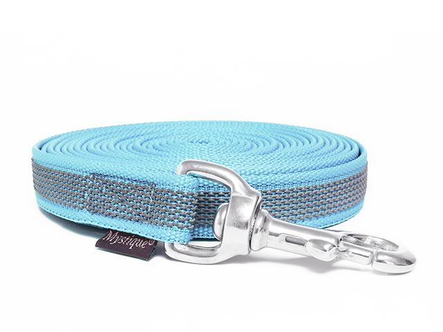 Rubbered_tracking_leash_20mm_rust_proof_light_blue_small_web