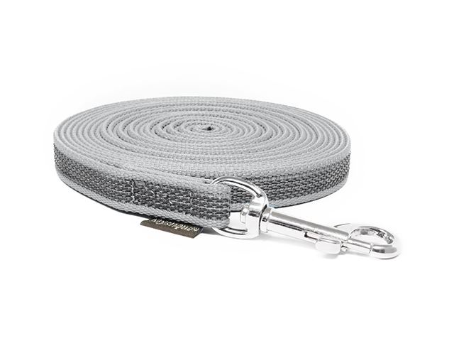Rubbered_tracking_leash_15mm_snap_hook_grey_small_web