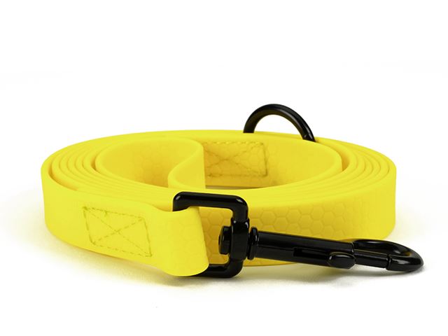 Hexa_leash_16_19mm_sewn_neon_yellow_black_snap_hook_small_web