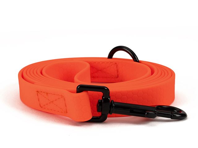 Hexa_leash_16_19mm_sewn_neon_orange_black_snap_hook_small_web