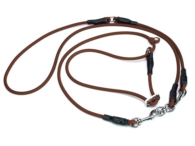 Biothane_6_8mm_adjustable_leash_moxon_hornstop_brown_small_web