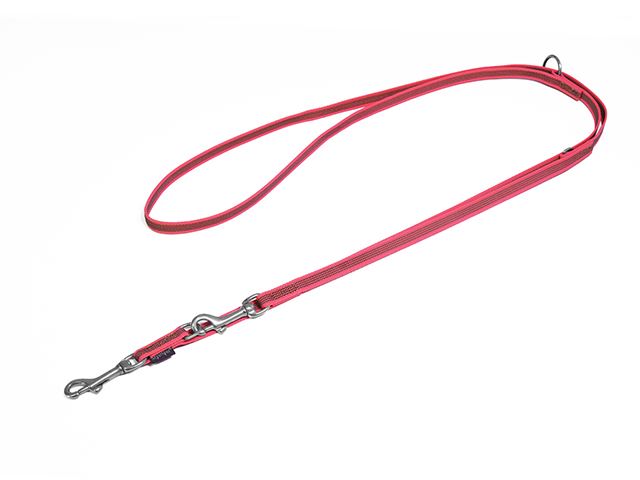 Rubbered_adjustable_leash_12mm_rust_proof_neon_pink_small_web
