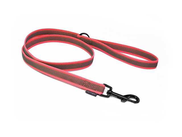 Rubbered_leash_20mm_black_snap_hook_with_HG_neon_pink_small_web
