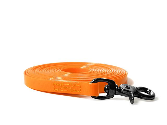 Biothane_tracking_leash_sewn_13_16mm_black_trigger_hook_gold_orange_small_web