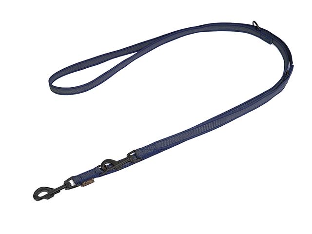 Rubbered_adjustable_leash_20mm_black_snap_hook_royal_blue_small_web