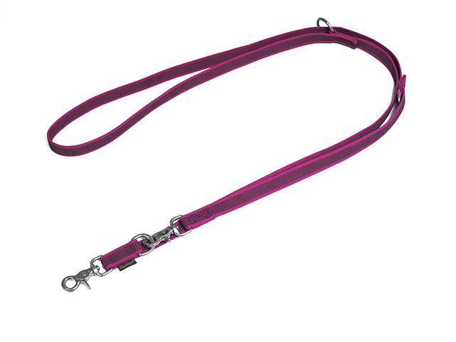 Rubbered_adjustable_leash_20mm_rust_proof_trigger_purple_small_web