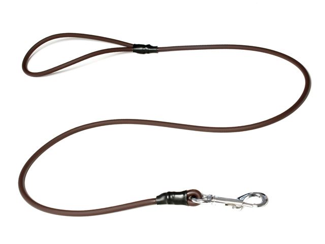 Biothane_round_leash_with_HG_brown_snap_hook_small_web