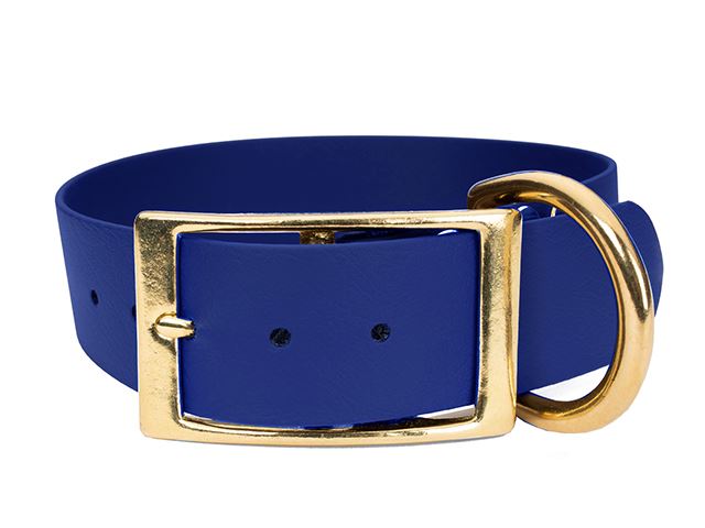 Biothane_deluxe_collar_38mm_blue_brass_small_web