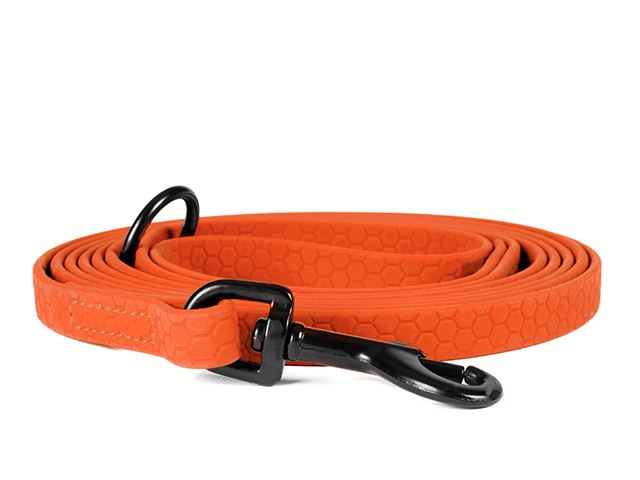 Hexa_leash_9_13mm_sewn_black_snap_hook_neon_orange_small_web