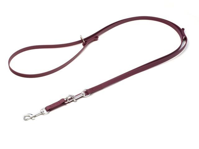Biothane_adjustable_leash_sewn_13mm__snap_hook_winered_small_web