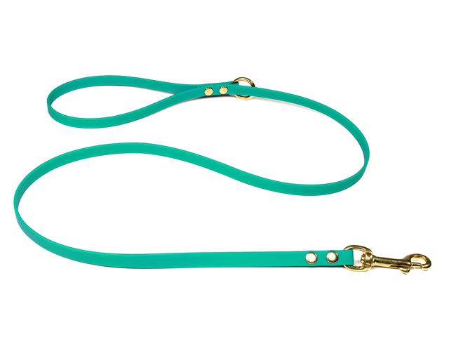 Biothane_leash_with_HG_13mm_solid_brass_light_green_small_web
