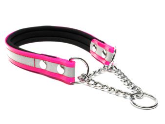 Biothane_collar_martingale_neopren_gold_reflexneon_pink_small_web (15)