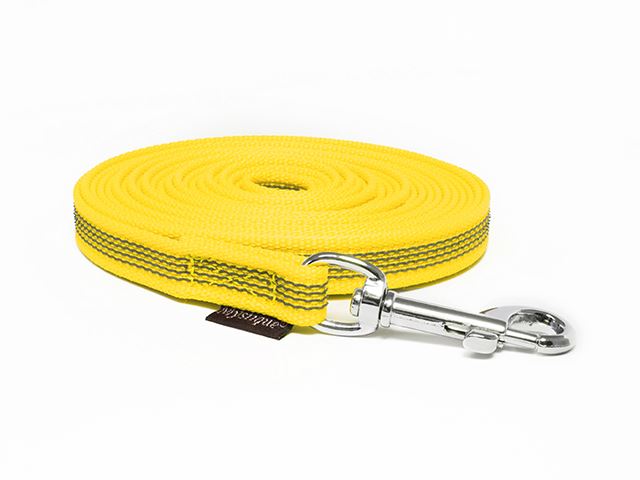 Rubbered_tracking_leash_15mm_snap_hook_yellow_small_web