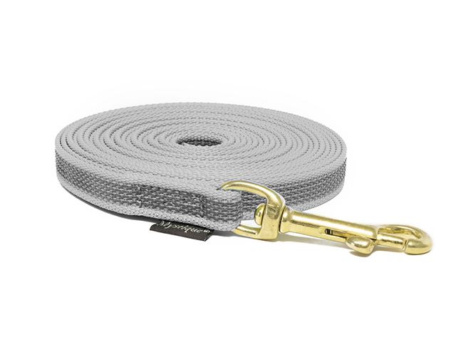 Rubbered_tracking_leash_15mm_brass_snap_hook_grey_small_web