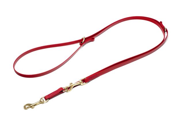 Biothane_adjustable_leash_sewn_13mm_red_brass_snap_hook_small_web