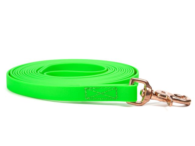 Biothane_tracking_leash_sewn_neon_green_brass_trigger_small_web