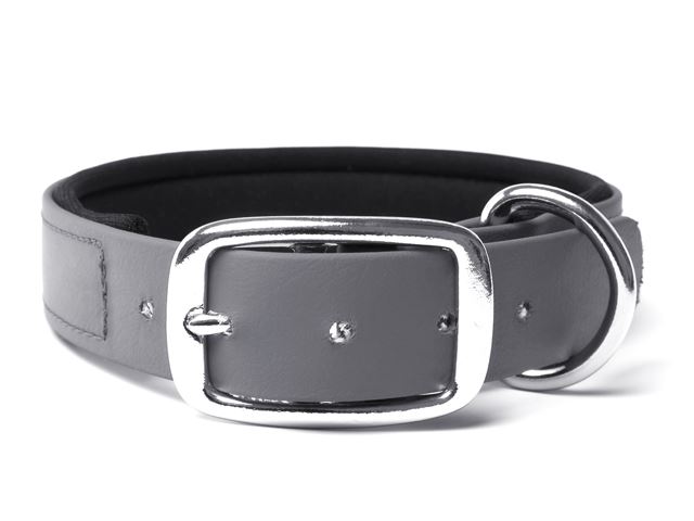 Biothane_collar_deluxe_neopren_grey_small_web