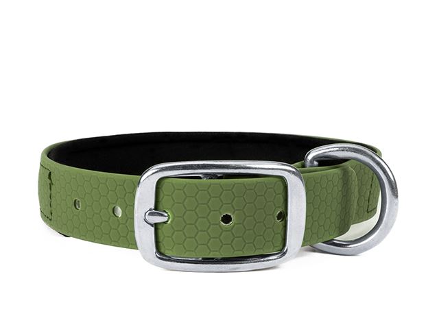 Hexa_collar_rustproof_deluxe_khaki_neoprene_small_web