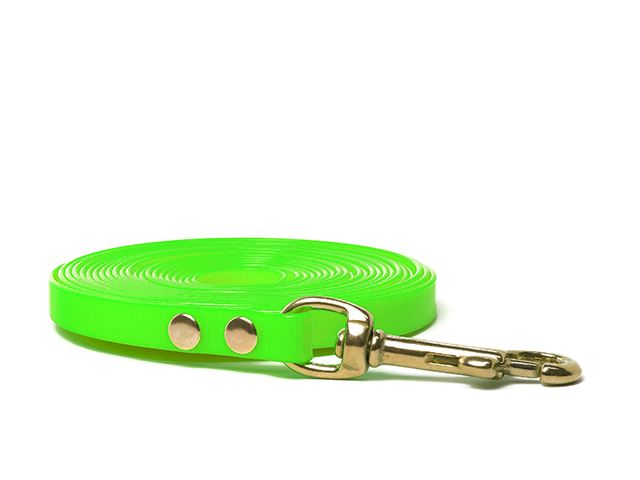 Biothane_tracking_leash_13mm_brass_snap_hook_light_green_small_web