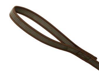 Rubbered handgrip detail brown (1)