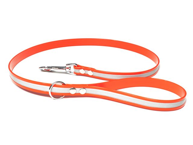Biothane_leash_reflective_orange_snap_hook_small_web