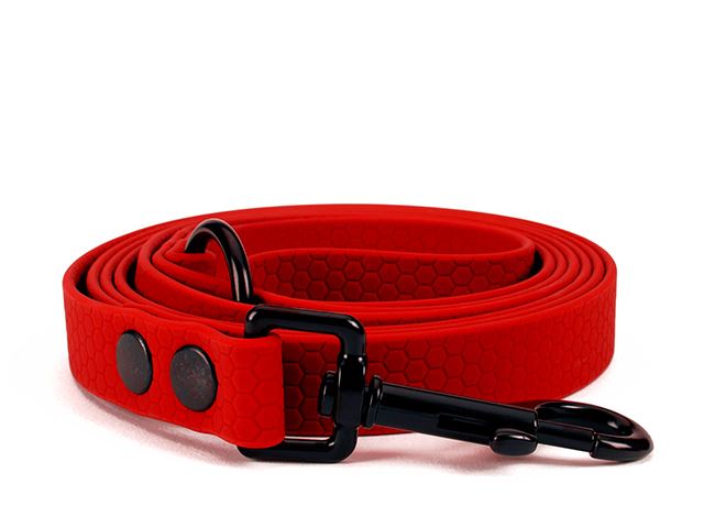 Hexa_leash_16_19mm_red_riveted_black_snap_hook_small_web
