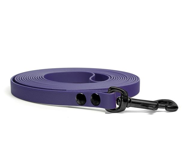 Biothane_tracking_leash_16_19mm_revited_lila_black_snap_hook_big_web