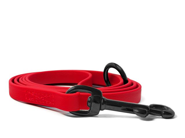 Biothane_leash_9_13mm_sewn_red_black_snap_hook_small_web