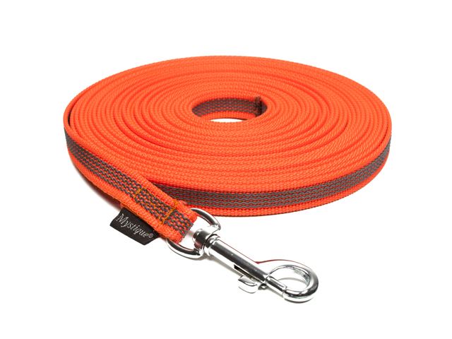 Rubbered_tracking_leash_15mm_orange_small_web