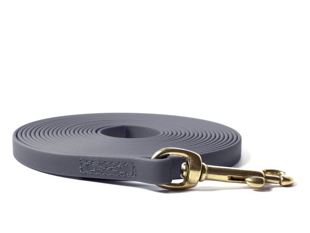 Biothane_tracking_leash_brass_snap_hook_13mm_sewn_grey_small_web