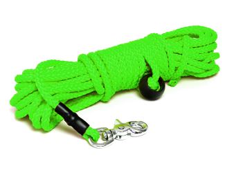 Nylon_tracking_leash_round_neon_green_trigger_hook_small_web