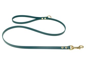 Biothane_leash_with_HG_13mm_solid_brass_green_small_web