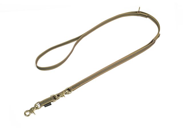 Rubbered_adjustable_leash_12mm_trigger_brass_beige_small_web