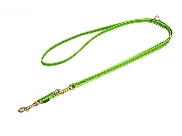 Rubbered_adjustable_leash_15mm_brass_neon_green_small_web