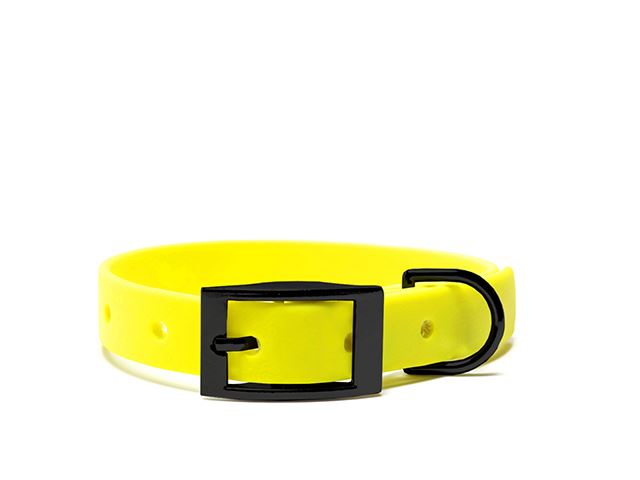Biothane_collar_25mm_black_deluxe_neon_yellow_big_web
