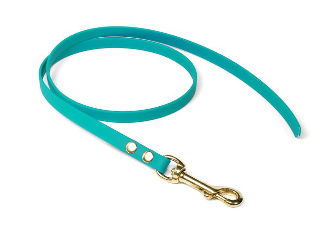 Biothane_leash_13mm_solid_brass_light_green_small_web