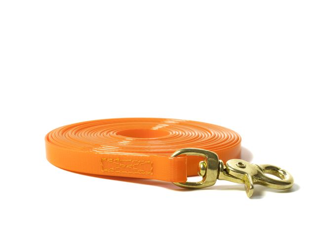 Biothane_tracking_leash_13mm_brass_trigger_hook_orange_small_web
