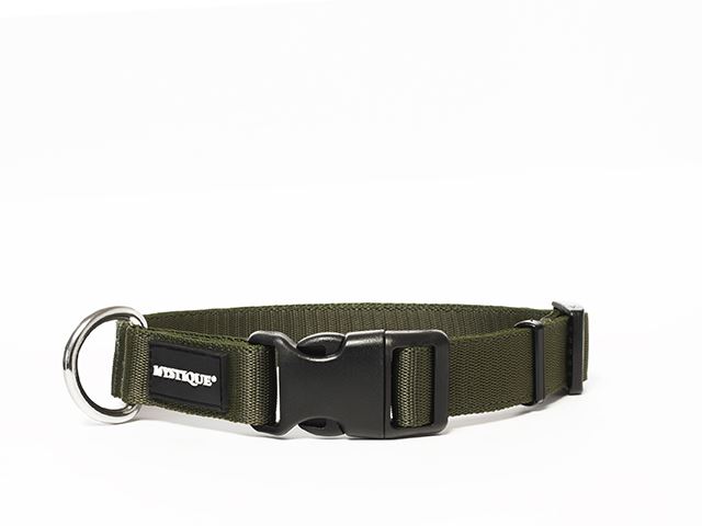 Nylon collar profi 25mm khaki