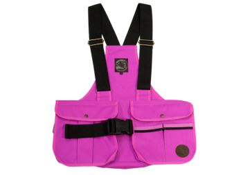 Mystique® Dummy vest "Trainer" pink S with plastic buckle