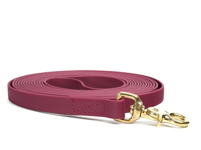Biothane_tracking_leash_sewn_winered_brass_trigger_small_web