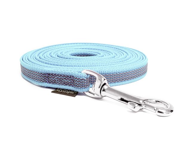 Rubbered_tracking_leash_15mm_rust_proof_light_blue_small_web