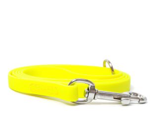 Biothane_leash_9_13mm_sewn_neon_yellow_snap_hook_small_web