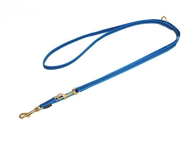 Rubbered_adjustable_leash_15mm_brass_blue_small_web