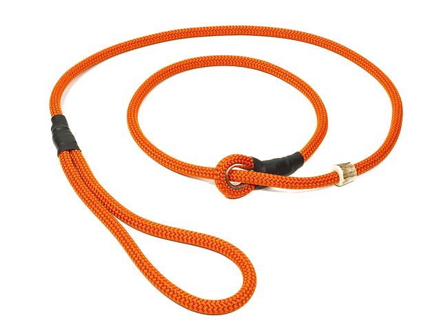 Mystique® Field trial moxon leash 8mm 150cm orange | MYSTIQUE