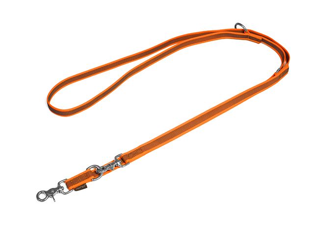 Rubbered_adjustable_leash_20mm_rust_proof_trigger_neon_orange_small_web
