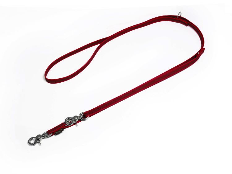 Rubbered_adjustable_leash_15mm_trigger_chromed_winered_big_web