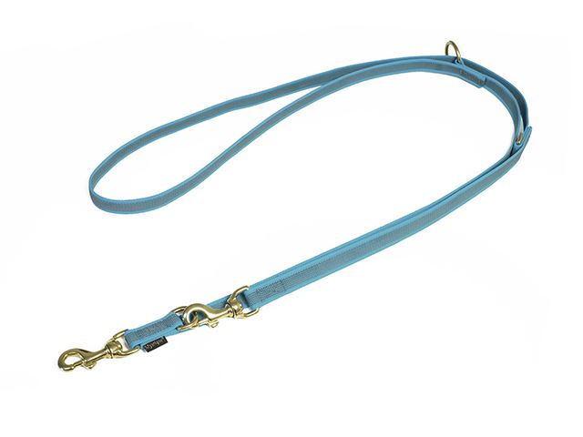 Rubbered_adjustable_leash_20mm_brass_light_blue_small_web