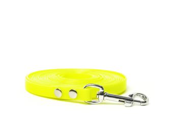 Biothane_tracking_leash_riveted_13mm_snap_hook_yellow_small_web