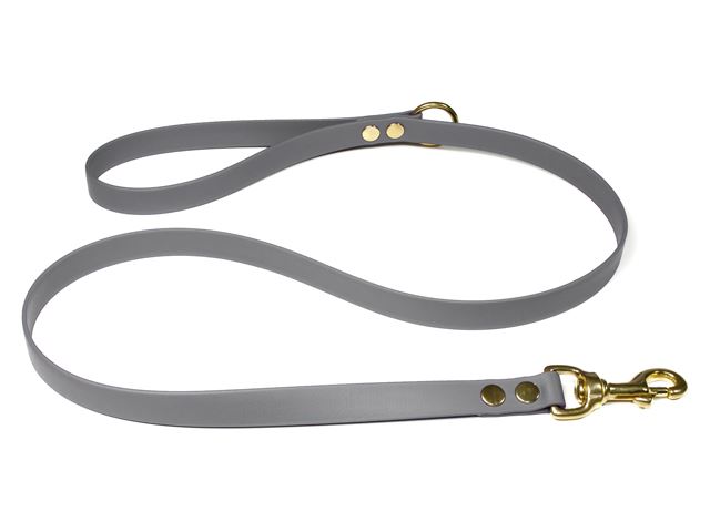 Biothane_leash_with_HG_19mm_solid_brass_grey_small_web